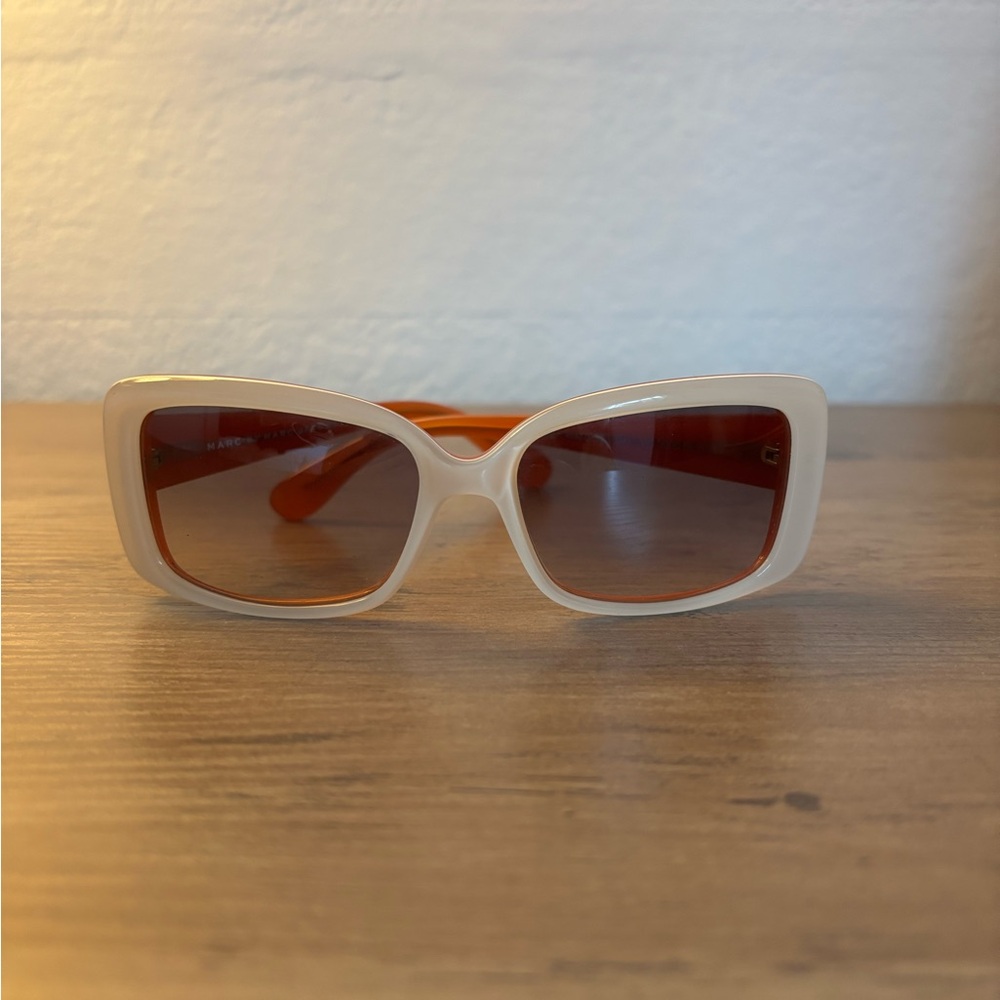 Marc by Marc Jacobs Beige and Orange Sunglasses - Picture 4 of 4